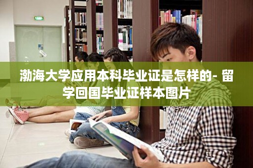 渤海大学应用本科毕业证是怎样的- 留学回国毕业证样本图片