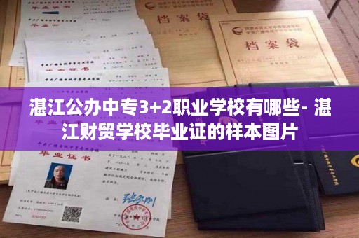 湛江公办中专3+2职业学校有哪些- 湛江财贸学校毕业证的样本图片