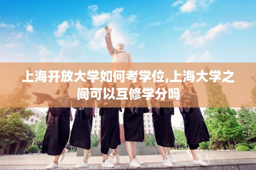 上海开放大学如何考学位,上海大学之间可以互修学分吗