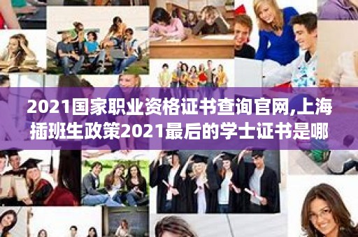 2021国家职业资格证书查询官网,上海插班生政策2021最后的学士证书是哪个学校给的