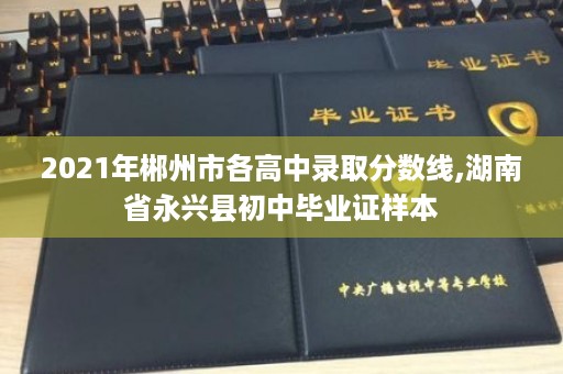 2021年郴州市各高中录取分数线,湖南省永兴县初中毕业证样本