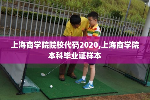 上海商学院院校代码2020,上海商学院本科毕业证样本