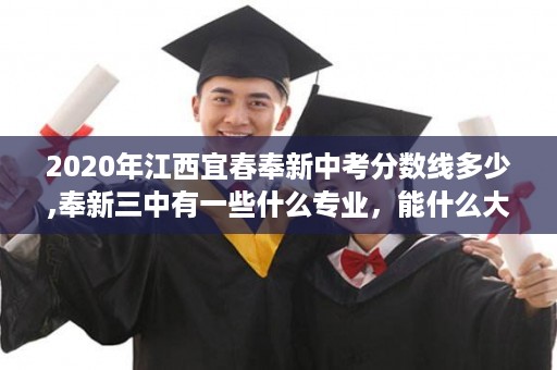 2020年江西宜春奉新中考分数线多少,奉新三中有一些什么专业，能什么大学