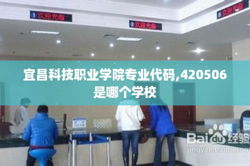 宜昌科技职业学院专业代码,420506是哪个学校