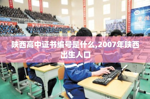 陕西高中证书编号是什么,2007年陕西出生人口