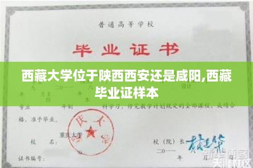 西藏大学位于陕西西安还是咸阳,西藏毕业证样本