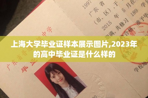 上海大学毕业证样本展示图片,2023年的高中毕业证是什么样的
