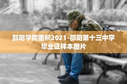 邵阳学院面积2021-邵阳第十三中学毕业证样本图片