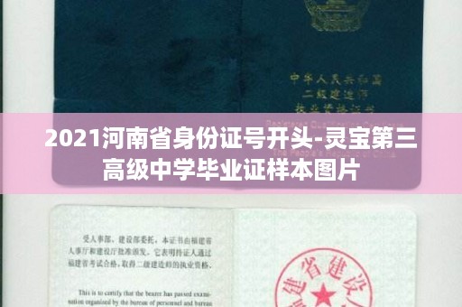 2021河南省身份证号开头-灵宝第三高级中学毕业证样本图片