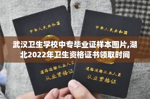 武汉卫生学校中专毕业证样本图片,湖北2022年卫生资格证书领取时间