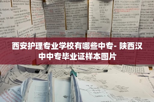 西安护理专业学校有哪些中专- 陕西汉中中专毕业证样本图片