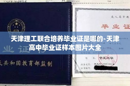 天津理工联合培养毕业证是哪的-天津高中毕业证样本图片大全