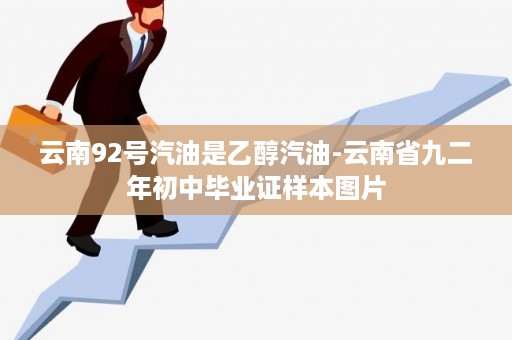 云南92号汽油是乙醇汽油-云南省九二年初中毕业证样本图片