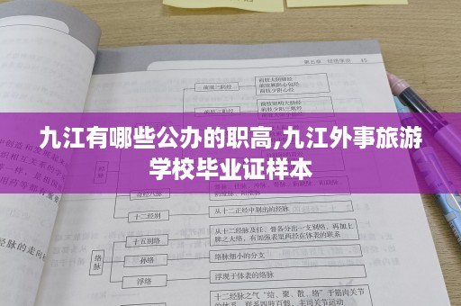 九江有哪些公办的职高,九江外事旅游学校毕业证样本
