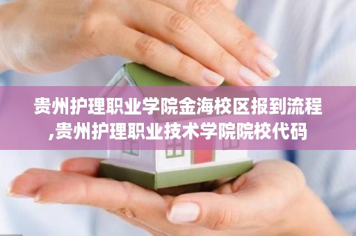 贵州护理职业学院金海校区报到流程,贵州护理职业技术学院院校代码