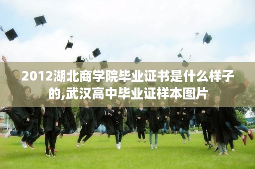 2012湖北商学院毕业证书是什么样子的,武汉高中毕业证样本图片