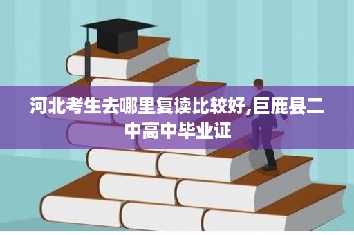 河北考生去哪里复读比较好,巨鹿县二中高中毕业证