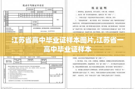 江苏省高中毕业证样本图片,江苏省一高中毕业证样本